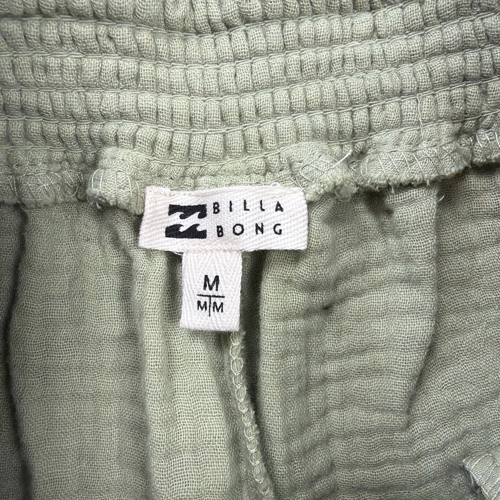 Billabong In The Waves Short Avocado 100% Cotton Gaze NWT Medium - Picture 8 of 11